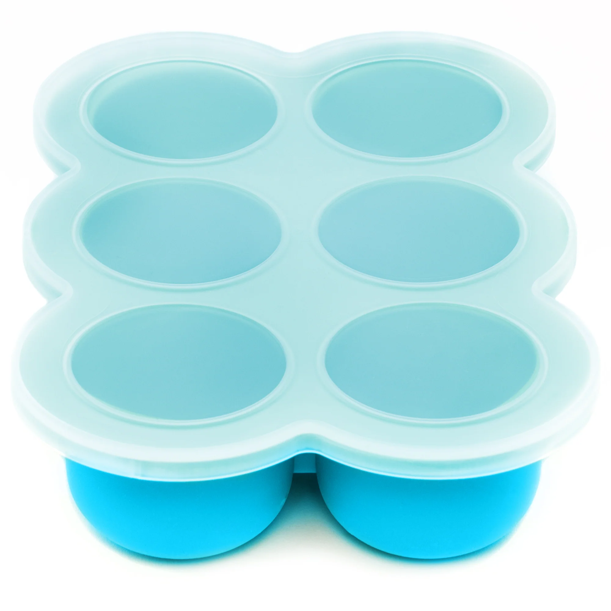 Large Baby Food Freezer Tray Bright Blue