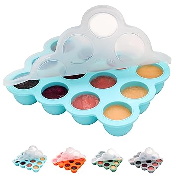 Baby Food Storage Container Blue