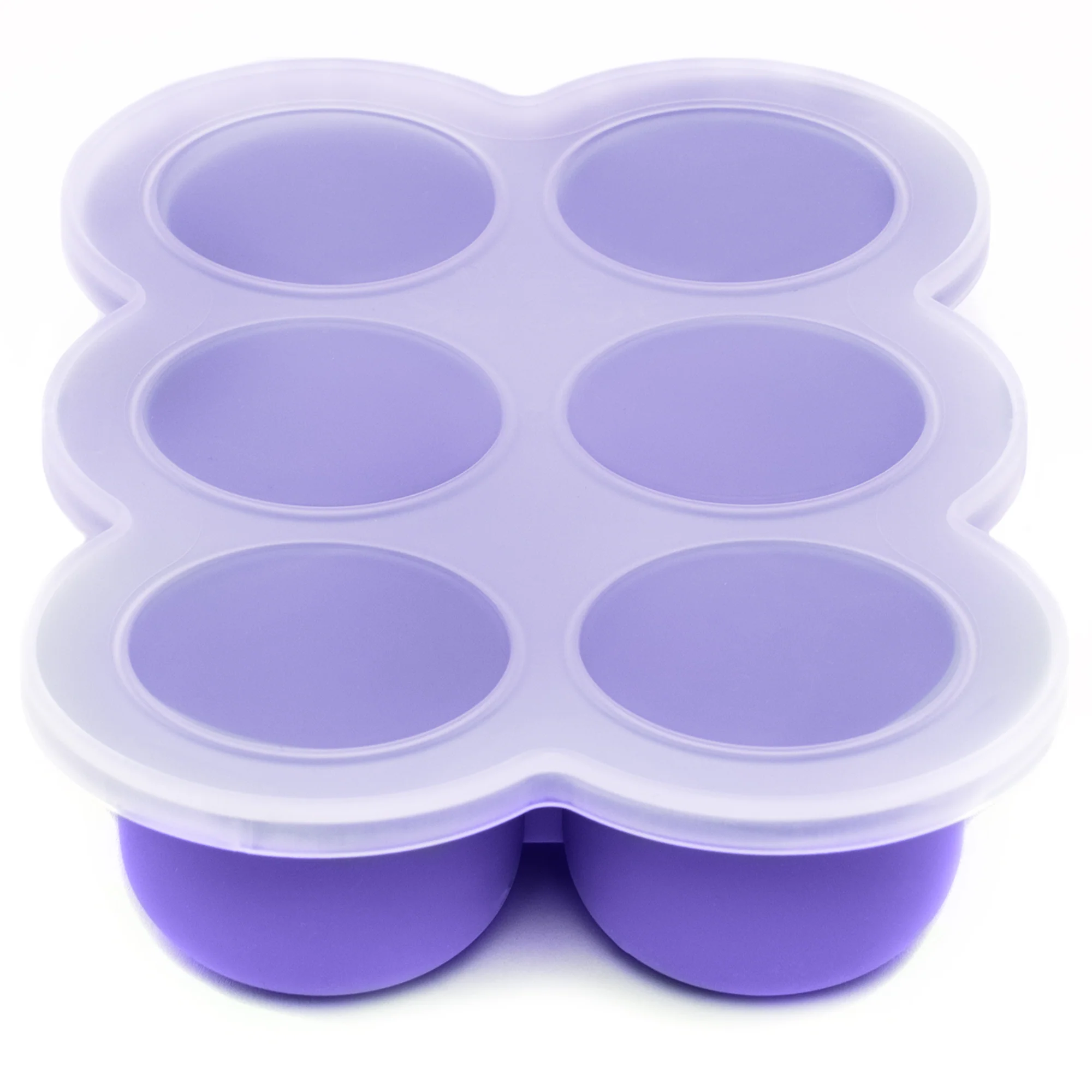 Large Baby Food Freezer Tray-Bright Purple