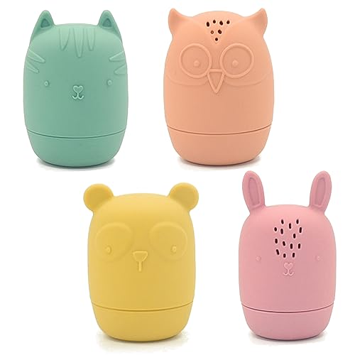 Squeezable Bath Toys (4 Pack)