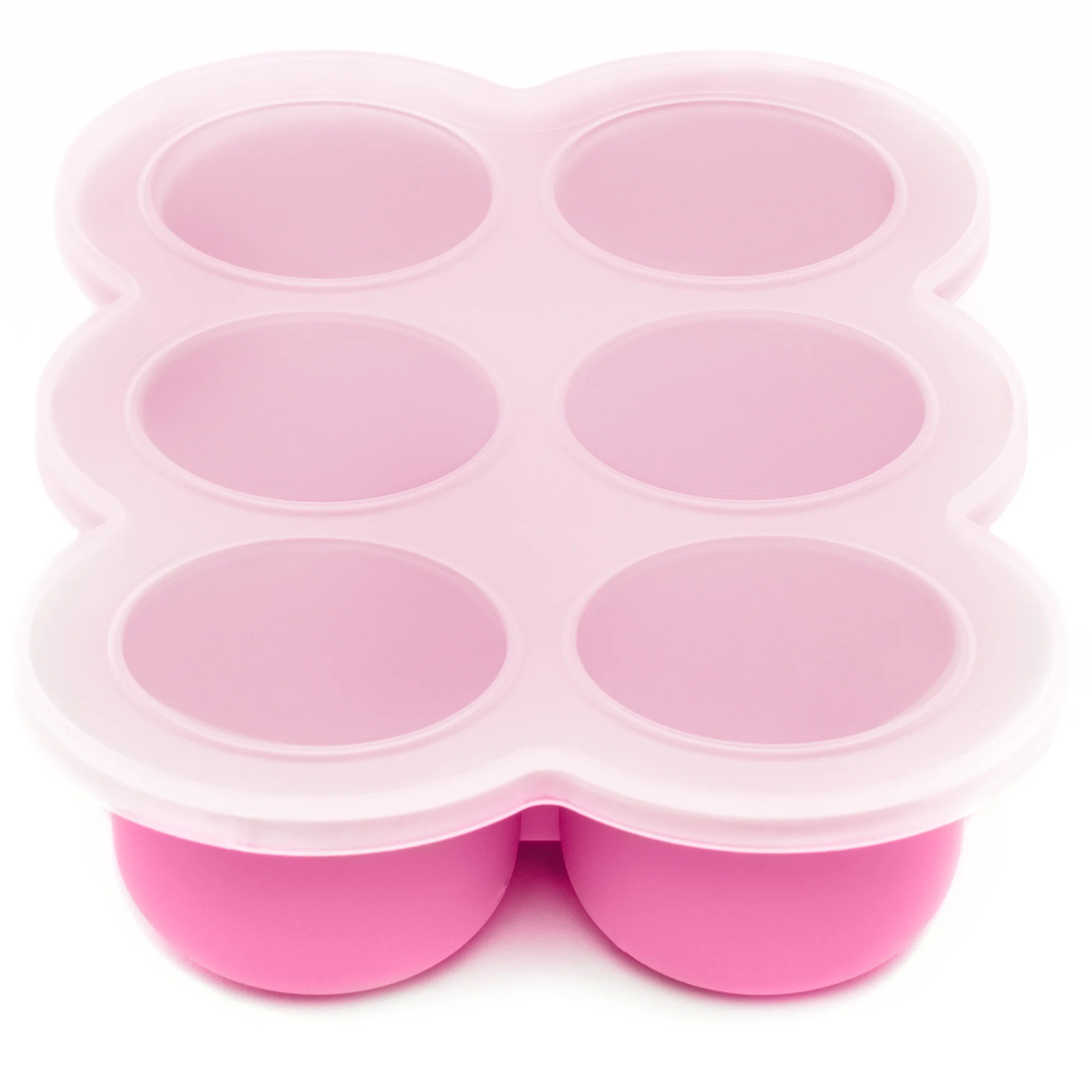 Large Baby Food Freezer Tray Bright Pink