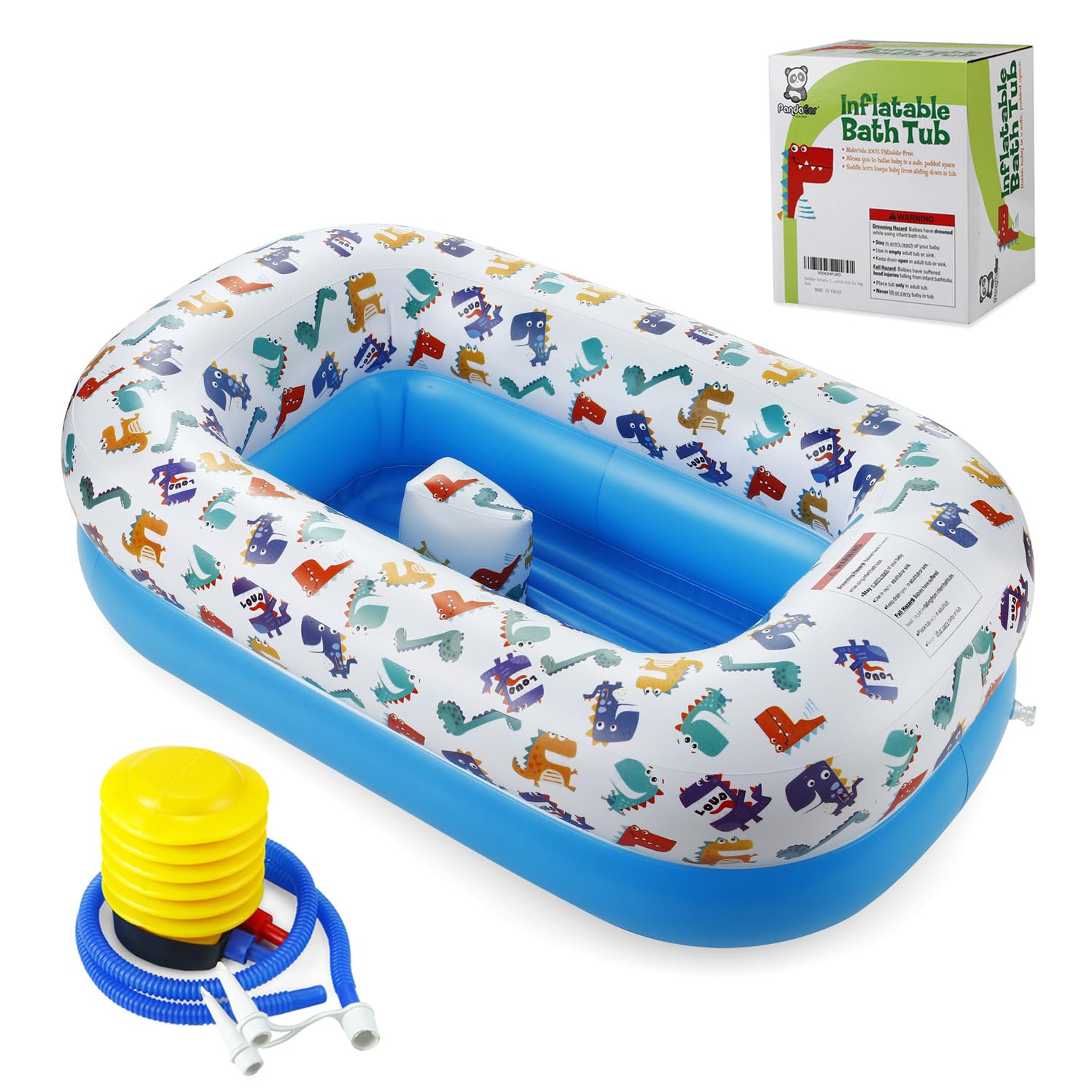 Inflatable Dinosaur Bathtub