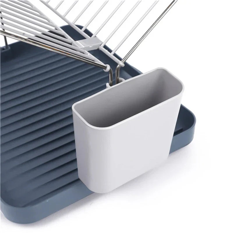 Dish Plate Bowl Drying Rack Drainer Organizer Storage