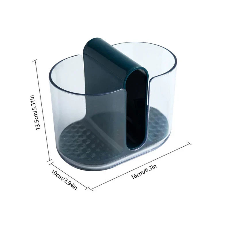 Double Tube Dish Drying Rack Drainer Board