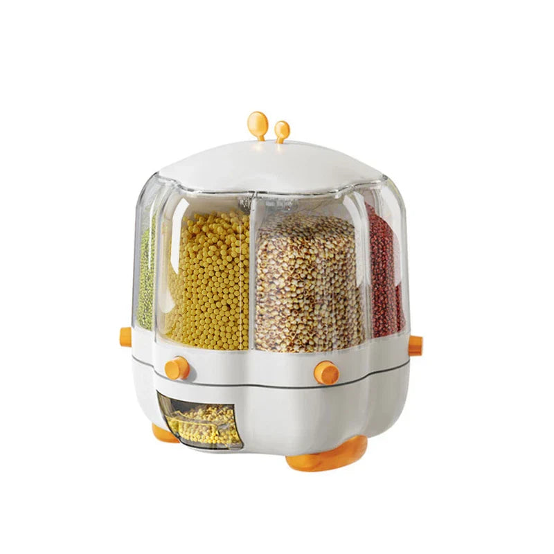 Dry Food Grain Storage Container Dispenser