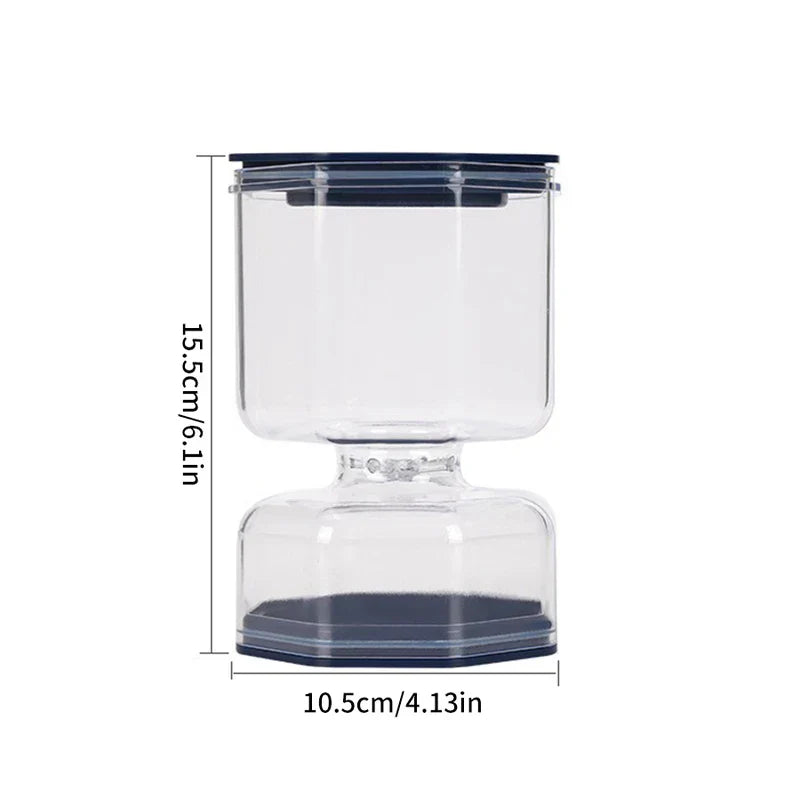 Dry Wet Separation Pickle Jar Container Strainer