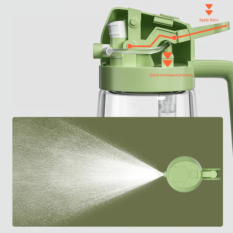 Dual-Use Oil Sprayer Pourer Bottle 400Ml