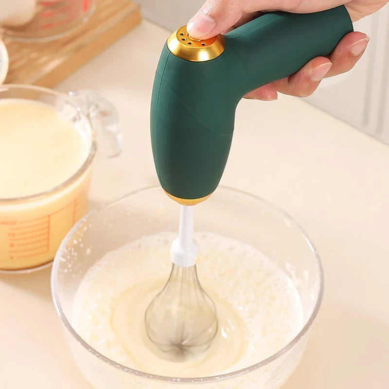 Gun Shape Electric Milk Frother Whisk