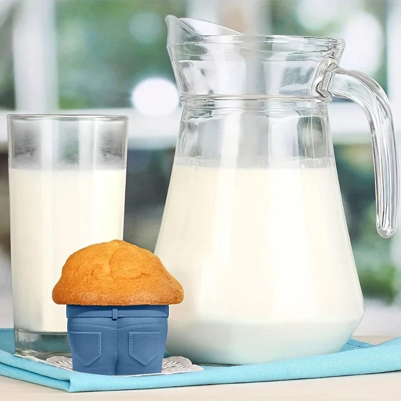 Jeans Pants Shaped Silicone Cake Mold