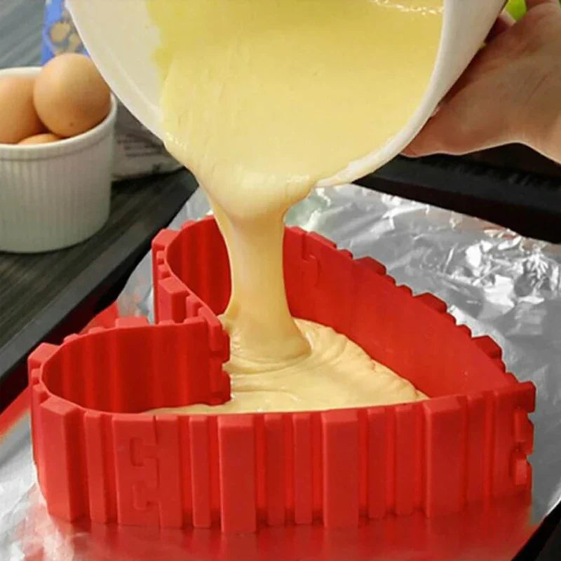 Jigsaw Puzzle Cake Baking Mold